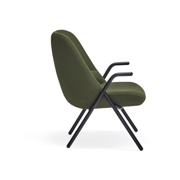 Zelené kreslo Teulat Dins, výška 90 cm-image-4