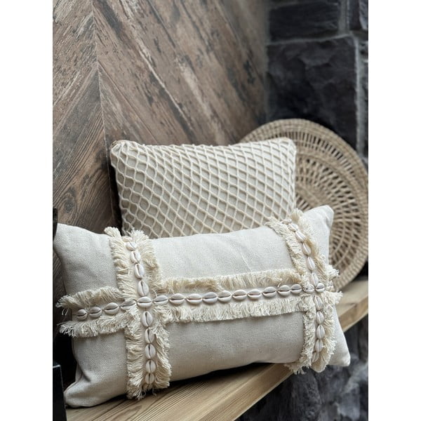 Bavlnená obliečka na vankúš 30x50 cm Seashells – Mioli Decor-image-4