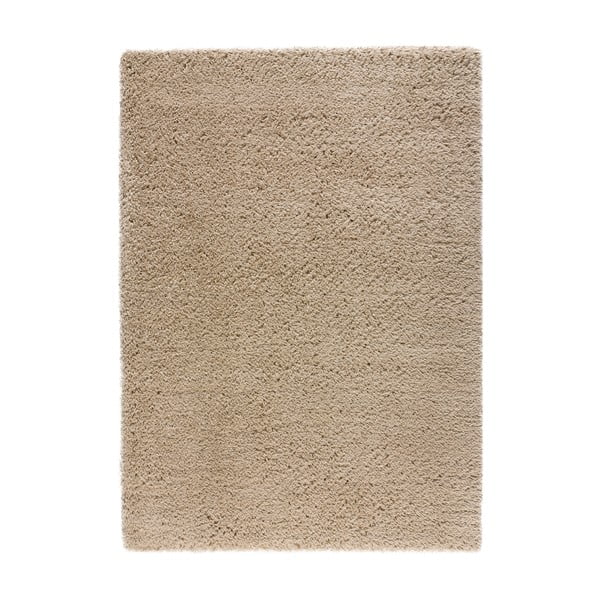 Béžový koberec 200x140 cm Shaggy Reciclada - Universal