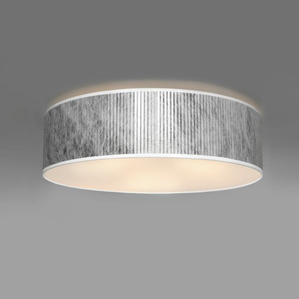 Stropné svietidlo v striebornej farbe Sotto Luce Tres Plisado, Ø 40 cm-image-1