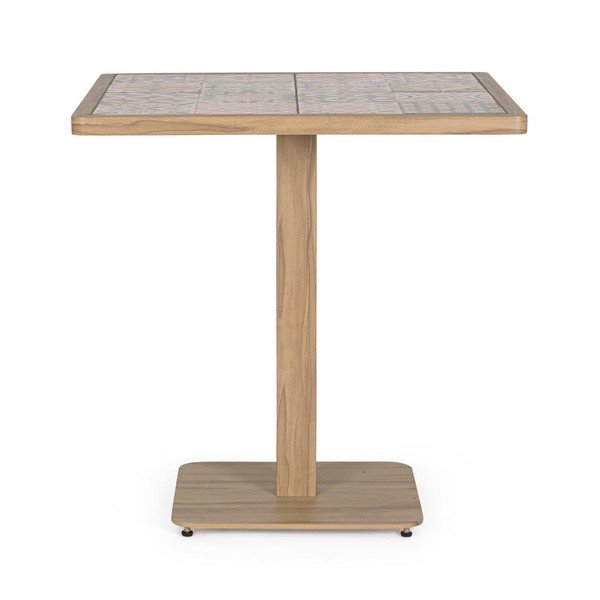 Oceľový záhradný stolík 73x73 cm Kalimera – Bizzotto-image-2