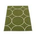 Tmavozelený vnútorný a vonkajší koberec 70x100 cm Boo Dark Olive – Pappelina