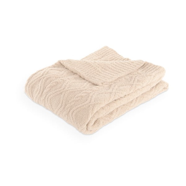 Slonovinová deka z mikroplyšu 130x170 cm Aspen – Tiseco Home Studio