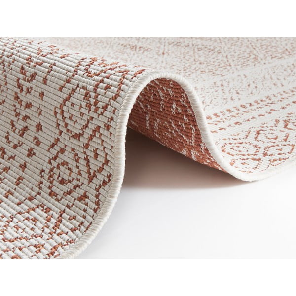 Oranžovo-biely vonkajší behúň Ragami Berlin, 80 x 250 cm-image-3