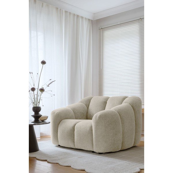 Béžové kreslo Shell – Miuform-image-3