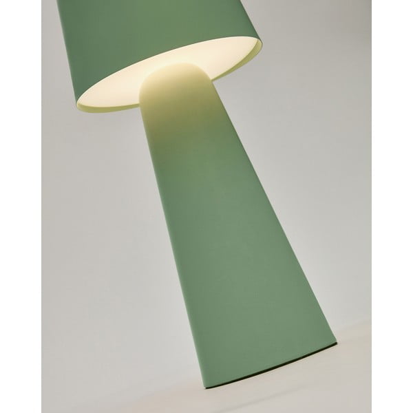 LED prenosné stmievateľné vonkajšie svietidlo na USB ø 16 cm Arenys – Kave Home-image-4