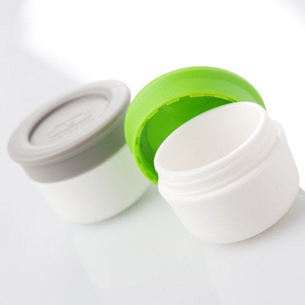 Sada 2 nádob na omáčku Monbento, zelená/sivá-image-1