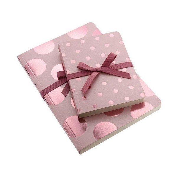 Zápisník A5 GO Stationery Polka Blush-image-1