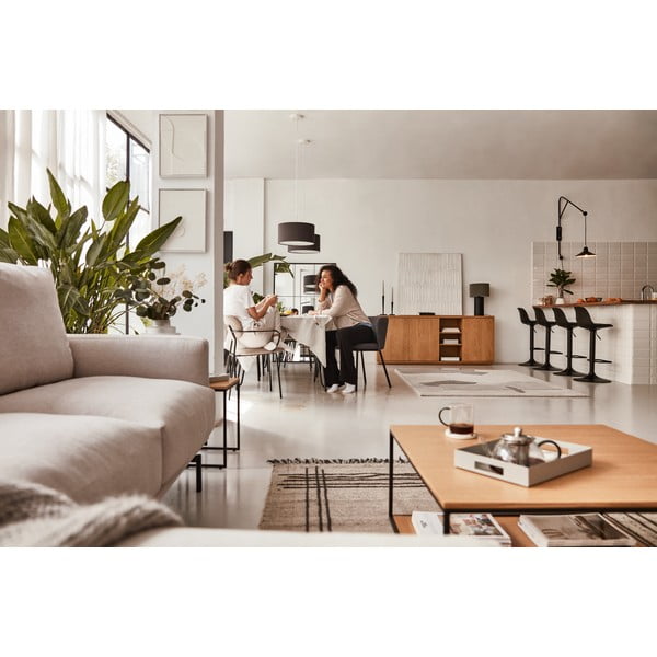 Svetlohnedá jedálenská stolička Auxtina – Kave Home-image-4