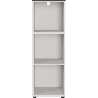 Sivobéžová knižnica v dekore orecha 41x120 cm Ancona - Germania