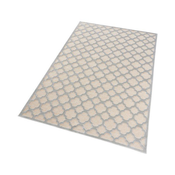 Krémovobiely koberec z viskózy Mint Rugs Bryon, 80 × 125 cm-image-3