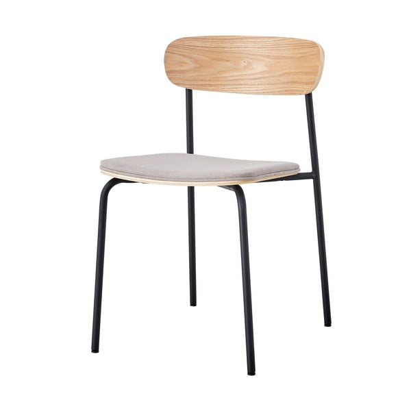 Čierne/taupe jedálenské stoličky v súprave 2 ks Adriana – Marckeric-image-3