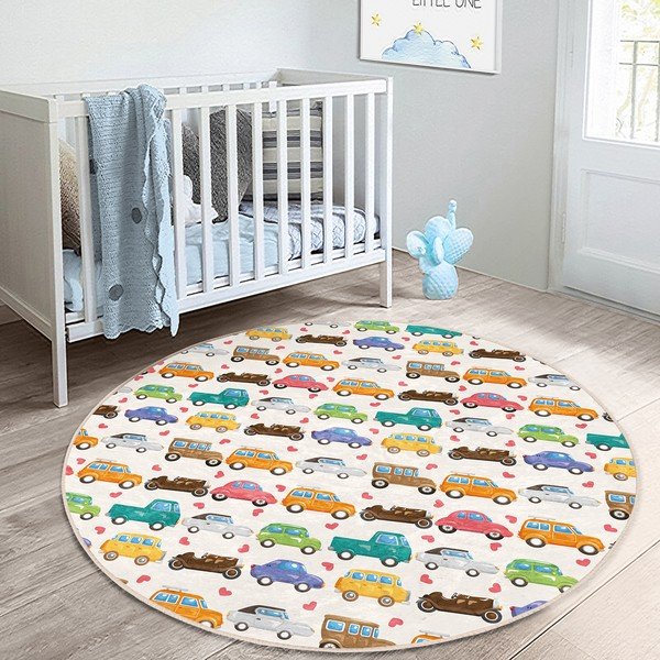 Detský koberec ø 120 cm Comfort – Mila Home-image-4