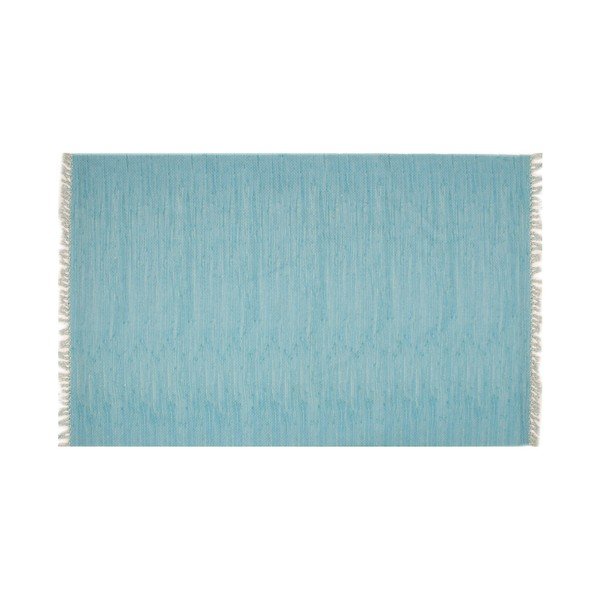Modrý koberec Eco Rugs Akvile, 80 × 150 cm-image-1
