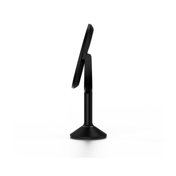 Kozmetické zrkadlo s osvetlením/zväčšovacie (zväčšenie 5x/zväčšenie 10x) ø 20 cm Trio – simplehuman-image-4