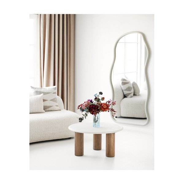 Nástenné zrkadlo s dreveným rámom Bega – House Nordic-image-2