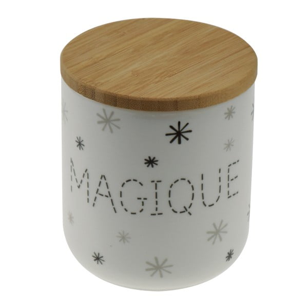 Porcelánová dóza s dreveným vrchnákom Incidence Magique