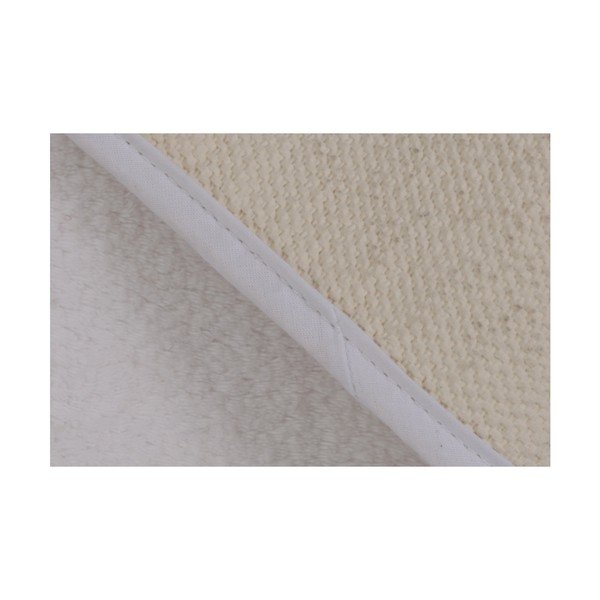 Biela predložka do kúpeľne Confetti Bathmats Cotton Calypso, 50 × 80 cm-image-2