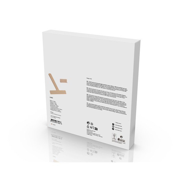 Béžová stierka s držiakom 22 cm Ume – Zone-image-2