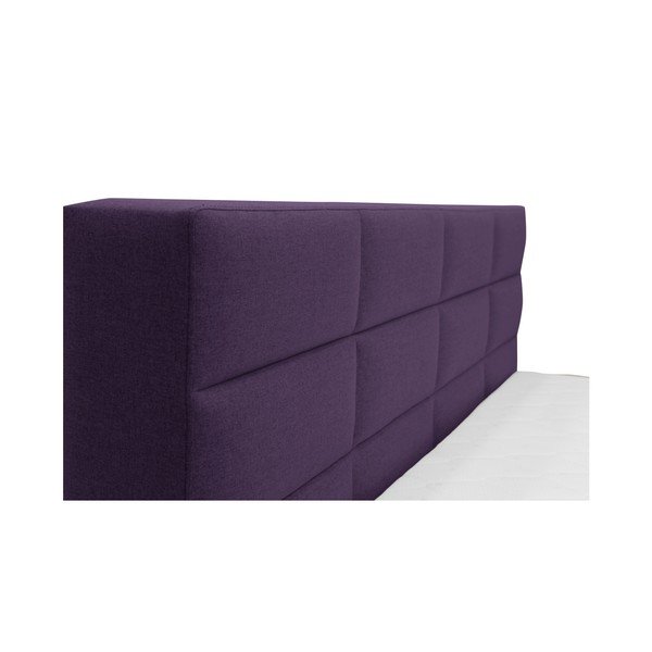 Fialová dvojlôžková posteľ Mazzini Beds Reve, 160 × 200 cm-image-2