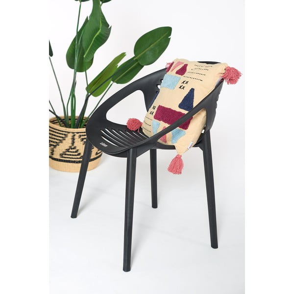 Čierne záhradné kreslo Bonami Essentials Joanna-image-2