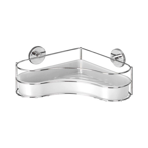 Rohová polička bez nutnosti vŕtania Wenko Vacuum-Loc Milazzo, až 33 kg-image-2