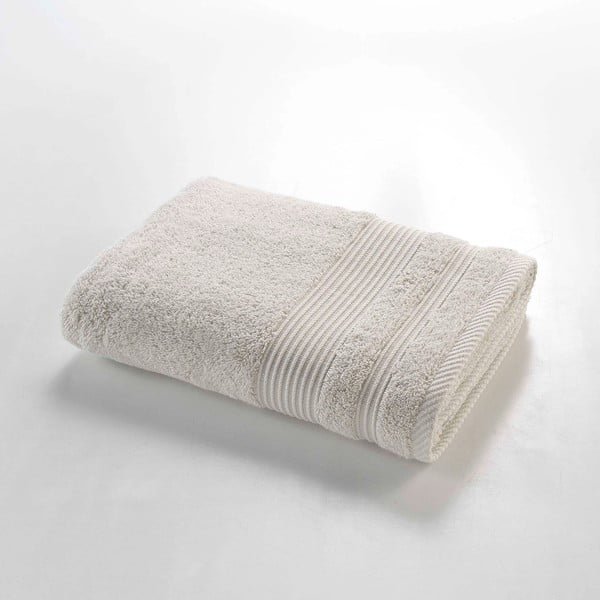 Béžová froté bavlnená osuška 70x130 cm Tendresse – douceur d'intérieur