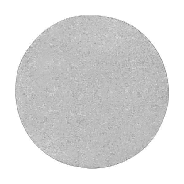 Svetlosivý okrúhly koberec ø 200 cm Fancy – Hanse Home