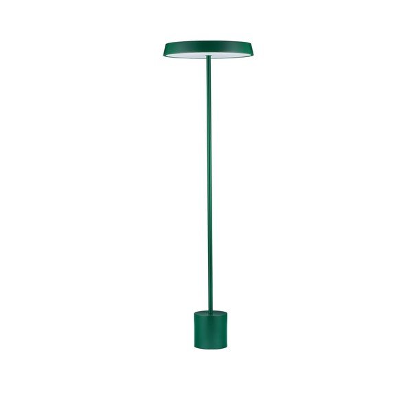 Zelená kovová LED stojacia lampa (výška  136 cm) Vetro – Nova Luce
