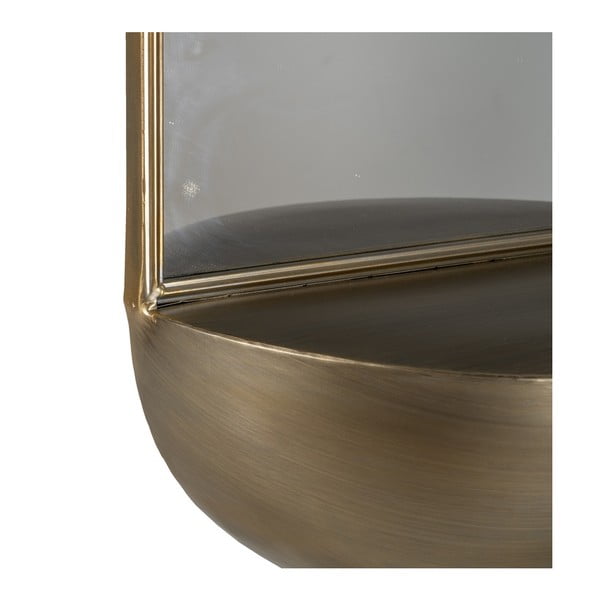 Nástenné zrkadlo s poličkou 37x40 cm – Ixia-image-2