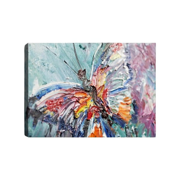 Obraz Tablo Center One Butterfly, 70 × 50 cm