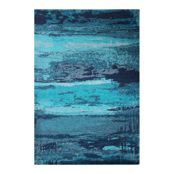 Modrý koberec Eco Rugs Conan, 135 × 200 cm