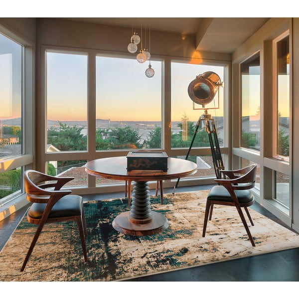 Vlnený koberec v medenej farbe 200x300 cm Max – Agnella-image-1