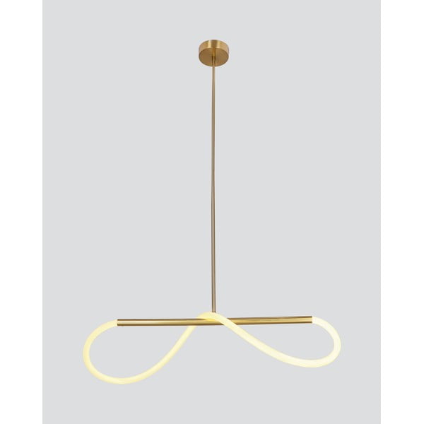 LED závesné svietidlo v zlatej farbe Supreme – Candellux Lighting-image-4