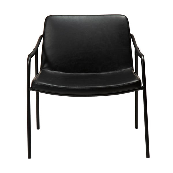 Čierne kreslo z imitácie kože DAN-FORM Denmark Boto-image-2