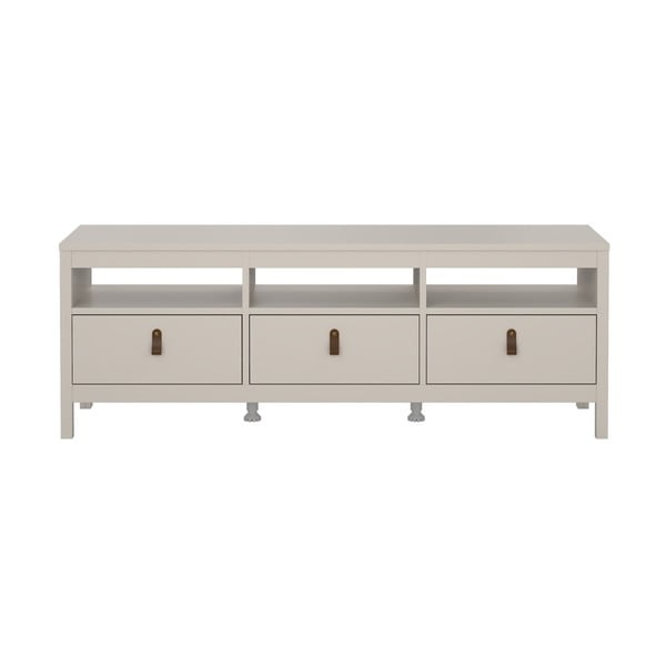 Sivobéžový TV stolík 151x54x38 cm Madrid – Tvilum