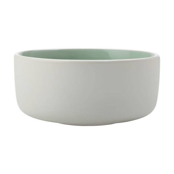 Zeleno-biela porcelánová miska Maxwell & Williams Tint, ø 14 cm