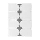 Čierno-biely vnútorný a vonkajší koberec 200x290 cm Duet Bowen – NORTHRUGS