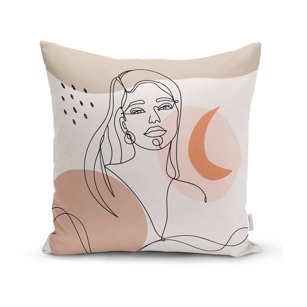 Súprava 3 dekoratívnych obliečok na vankúše Minimalist Cushion Covers Minimalist Line, 45 x 45 cm-image-3