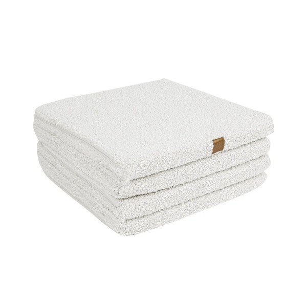 Biela detská hracia podložka 120x120 cm – Meowbaby-image-1