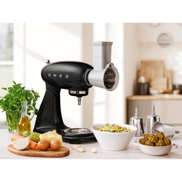 Čierny kuchynský robot 50's Retro Style – SMEG-image-2
