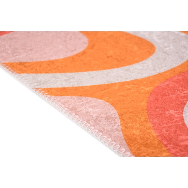 Oranžový prateľný behúň 80x200 cm Colors of Joy – Vitaus-image-2