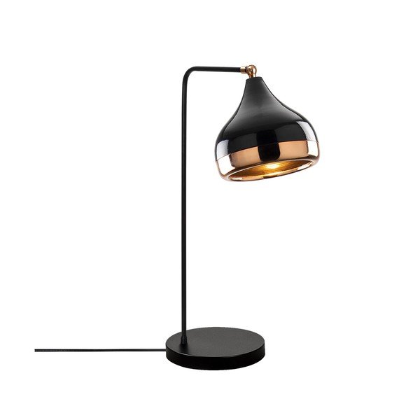 Stolová lampa v čierno-medenej farbe Opviq lights Yildo-image-2