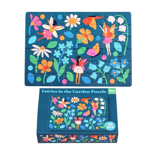 Puzzle (počet dielikov 48) Fairies in the Garden – Rex London-image-2