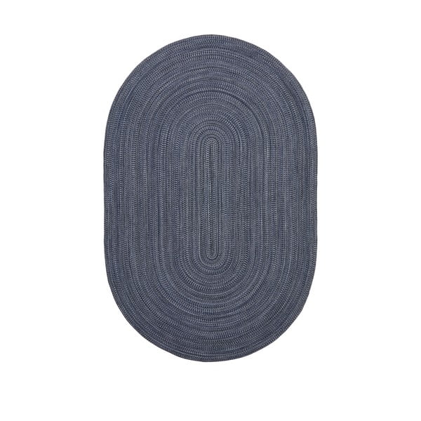 Tmavomodrý vonkajší koberec z recyklovaných vlákien 200x300 cm Sadent – Kave Home