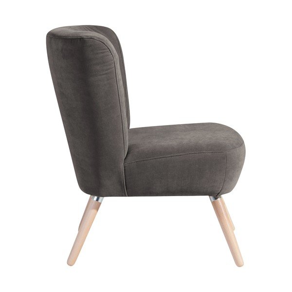 Hnedé kreslo Max Winzer Neele Velor-image-2