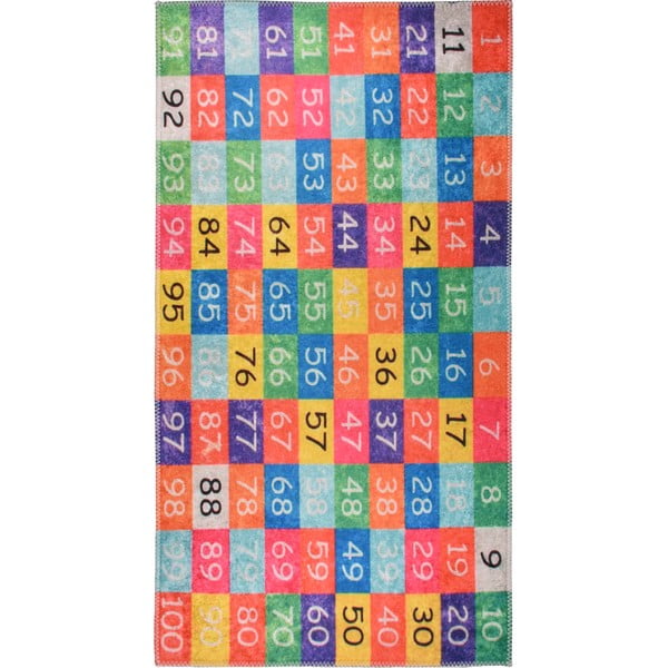 Prateľný detský hrací koberec 80x120 cm One to Hundred – Vitaus