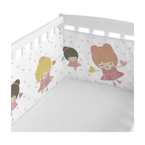 Mantinel do postieľky 210 cm Dancing - Mr. Fox-image-2