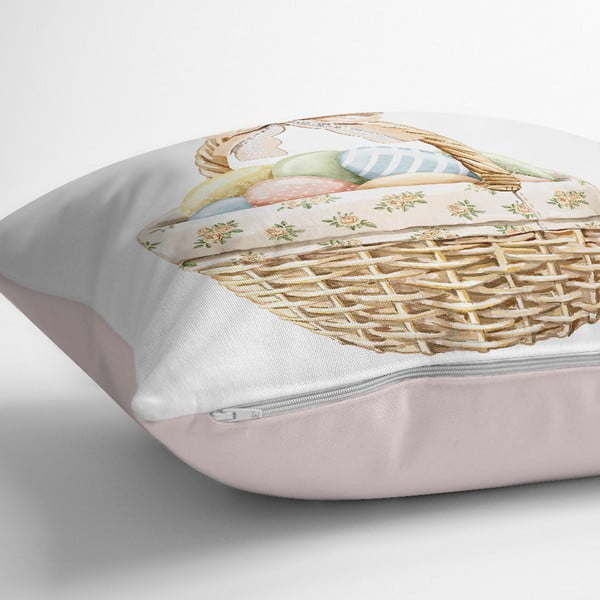 Obliečky na vankúše v súprave 4 ks s veľkonočným motívom 43x43 cm – Mila Home-image-2