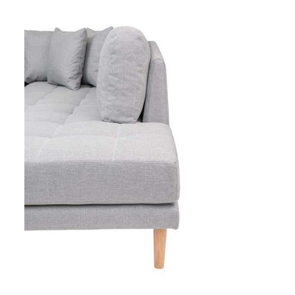 Sivá rohová pohovka (pravý roh) Lido - House Nordic-image-3